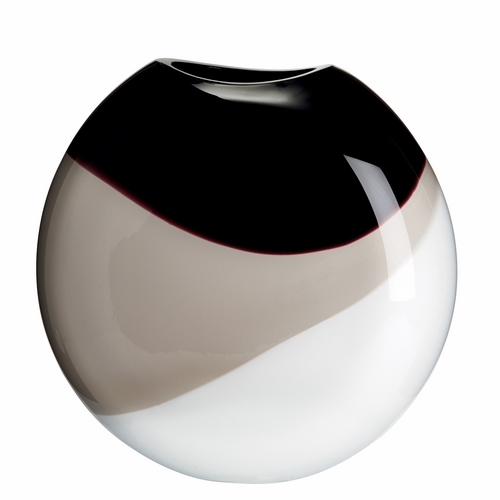 Vetro artigianale di Murano | SINGOLARI VASO ECLISSI 5S ED.LIM. 1/111 (LA/NE/GR) 1750.LNG | Carlo Moretti SINGOLARI VASO ECLISSI 5S ED.LIM. 1/111 (LA/NE/GR) 1750.LNG