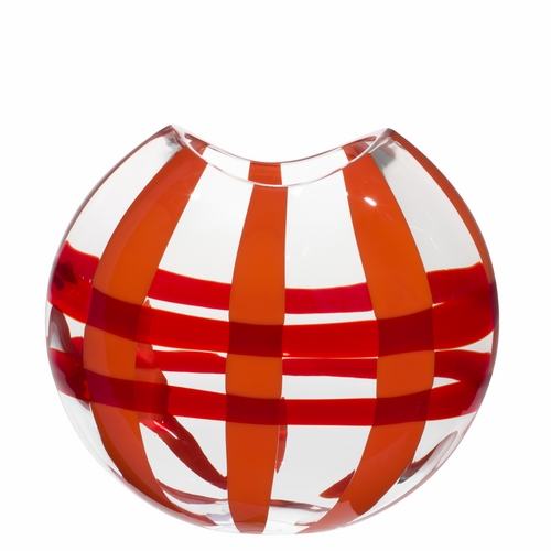 Vetro artigianale di Murano | SINGOLARI VASO ECLISSI 4S ED.LIM. 1/111 (CR/RS/AR) 1750/R.G | Carlo Moretti SINGOLARI VASO ECLISSI 4S ED.LIM. 1/111 (CR/RS/AR) 1750/R.G