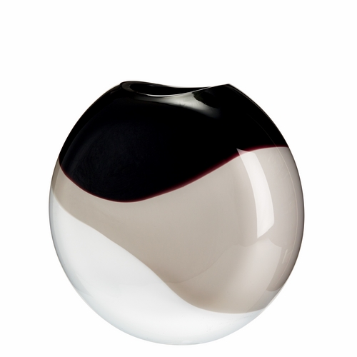 Vetro artigianale di Murano | SINGOLARI VASO ECLISSI 4S ED.LIM. 1/111 (LA/NE/GR) 1750/R.LNG | Carlo Moretti SINGOLARI VASO ECLISSI 4S ED.LIM. 1/111 (LA/NE/GR) 1750/R.LNG