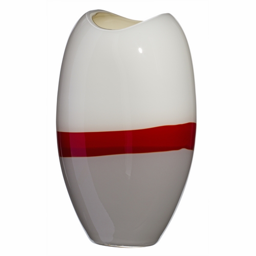 Vetro artigianale di Murano | SINGOLARI VASO ELLISSE 5S ED.LIM. 1/111 (GR/RS/AV) 1751.DN | Carlo Moretti SINGOLARI VASO ELLISSE 5S ED.LIM. 1/111 (GR/RS/AV) 1751.DN