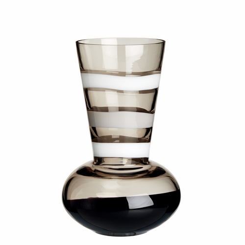 Vetro artigianale di Murano | SINGOLARI VASO TRONCOSFERA 4S ED.LIM. 1/111 (LA/NE/GR) 1799/M.LNG | Carlo Moretti SINGOLARI VASO TRONCOSFERA 4S ED.LIM. 1/111 (LA/NE/GR) 1799/M.LNG