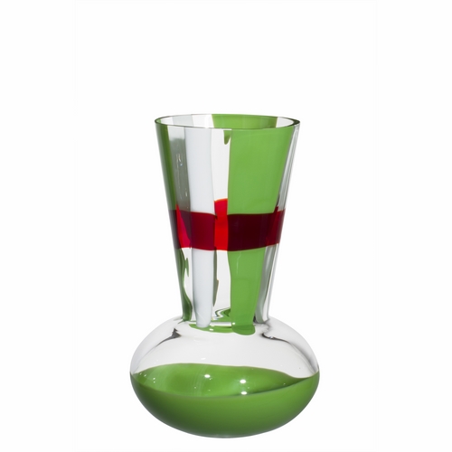 Vetro artigianale di Murano | SINGOLARI VASO TRONCOSFERA 3S ED.LIM. 1/111 (ITALIA) 1799/R.IT | Carlo Moretti SINGOLARI VASO TRONCOSFERA 3S ED.LIM. 1/111 (ITALIA) 1799/R.IT