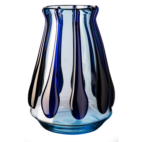 Vetro artigianale di Murano | COLATE VASO COLATE AQ/BL 482/G.AQ | Carlo Moretti COLATE VASO COLATE AQ/BL 482/G.AQ