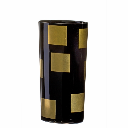 Vetro artigianale di Murano | APPLICAZIONI VASO MOSAICO 4S-VASO 601/R.N.ORO | Carlo Moretti APPLICAZIONI VASO MOSAICO 4S-VASO 601/R.N.ORO