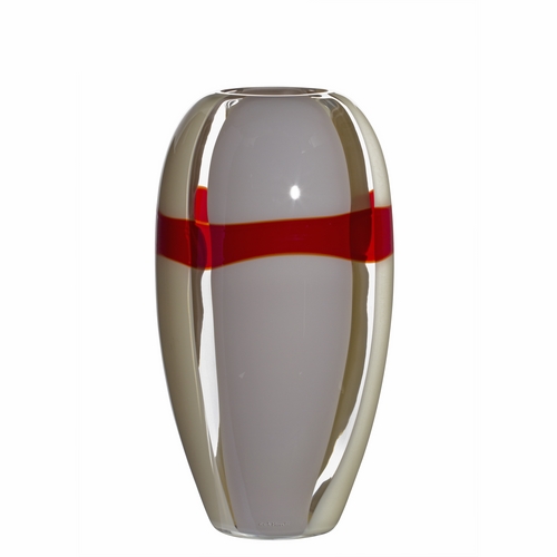 Vetro artigianale di Murano | SINGOLARI VASO OGIVA 4S ED.LIM. 1/333 (GR/AV/RS) 7780/R.CN | Carlo Moretti SINGOLARI VASO OGIVA 4S ED.LIM. 1/333 (GR/AV/RS) 7780/R.CN